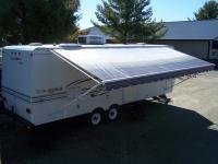  ROLLUP AWNING, COMPLETE 10' x 8' 
